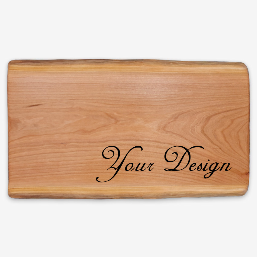Charcuterie Boards with custom laser engraving