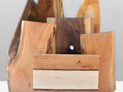 Charcuterie Boards with custom laser engraving