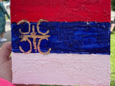 Original Art - Serbian Flag #1